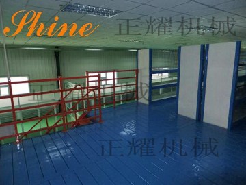 上海二層閣樓式貨架 二層鋼結(jié)構(gòu)平臺(tái)廠家直銷可預(yù)訂