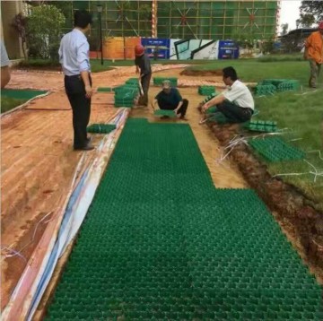 山東闊展停車場加強(qiáng)型植草格施工方案和注意事項