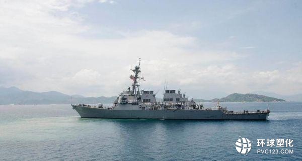美軍艦越戰(zhàn)后首次?？拷鹛m灣 加強(qiáng)美越海軍合作