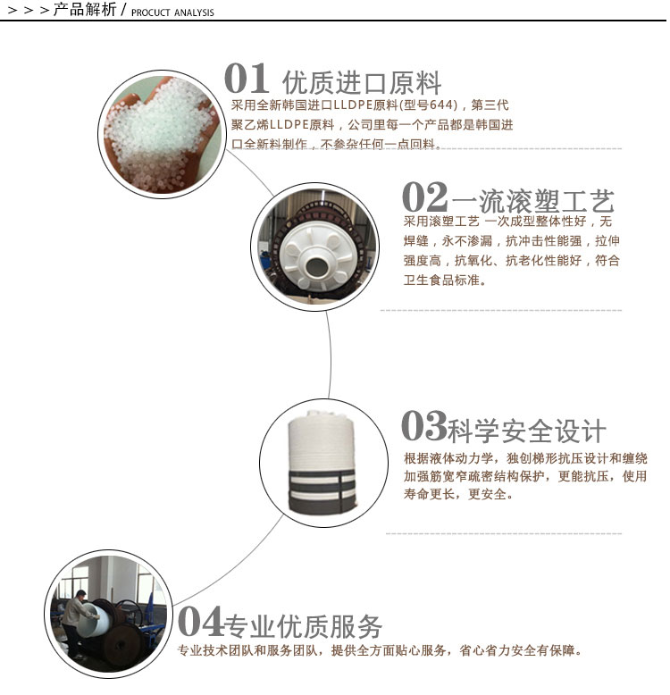 5噸大型塑膠水塔制作